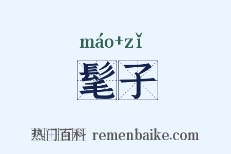 髦子是什么意思的图片